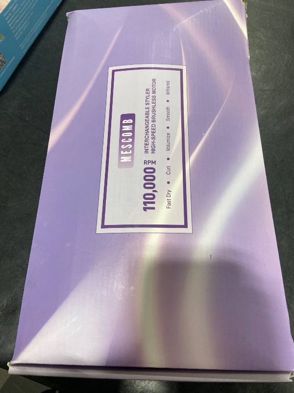 Photo 1 of MESCOMB Upgraded Infrared 6 in 1 Hot Air Styler Wrap - Dual Voltage Hair Dryer| Fast Drying & No Heat Damage, Professional Multi-Styler for Curling, Volumizing & Smooth Straightening (100V-240V)