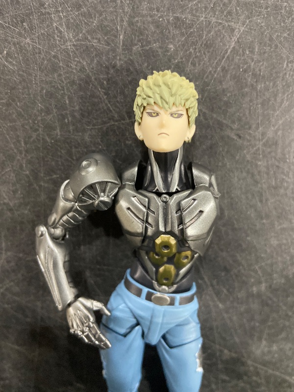 Photo 1 of Revoltech KAIYODO Amazing Yamaguchi One Punch Man Genos. Includes Original Sturdy Protective case. Japan Import.