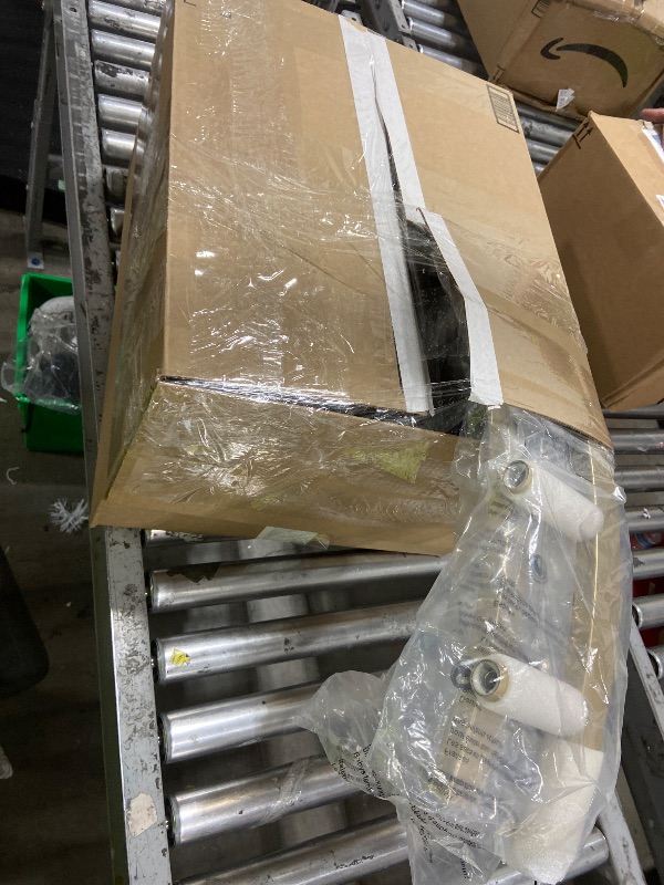 Photo 1 of 48" Crystal Fluted Glow Chandelier, Finial Details, Solid Crystal Craftsmanship, Fluted Modern Design, Bronze-Finished Iron Finials, Light, Bright, Airy Feel, Light Fixtures for Dining Room