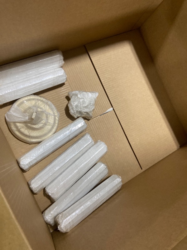 Photo 1 of 48" Crystal Fluted Glow Chandelier, Finial Details, Solid Crystal Craftsmanship, Fluted Modern Design, Bronze-Finished Iron Finials, Light, Bright, Airy Feel, Light Fixtures for Dining Room