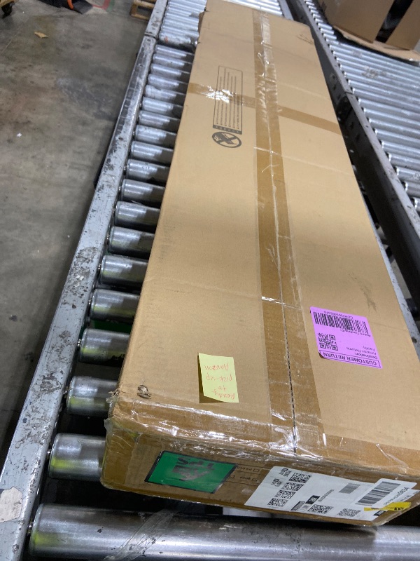 Photo 1 of Claiks Electric Standing Desk, Adjustable Height Stand up Desk, 55x24 Inches Sit Stand Home Office Desk with Splice Board, Black Frame/Black Top