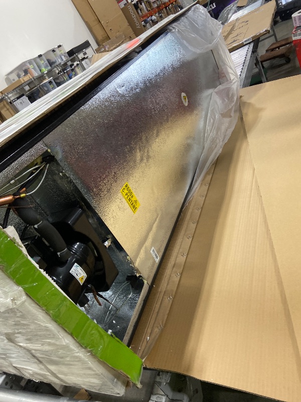 Photo 1 of HAMILTON BEACH Cubic Foot Fridge with Bottom Mount Freezer, 9.2 cu. ft, Stainless