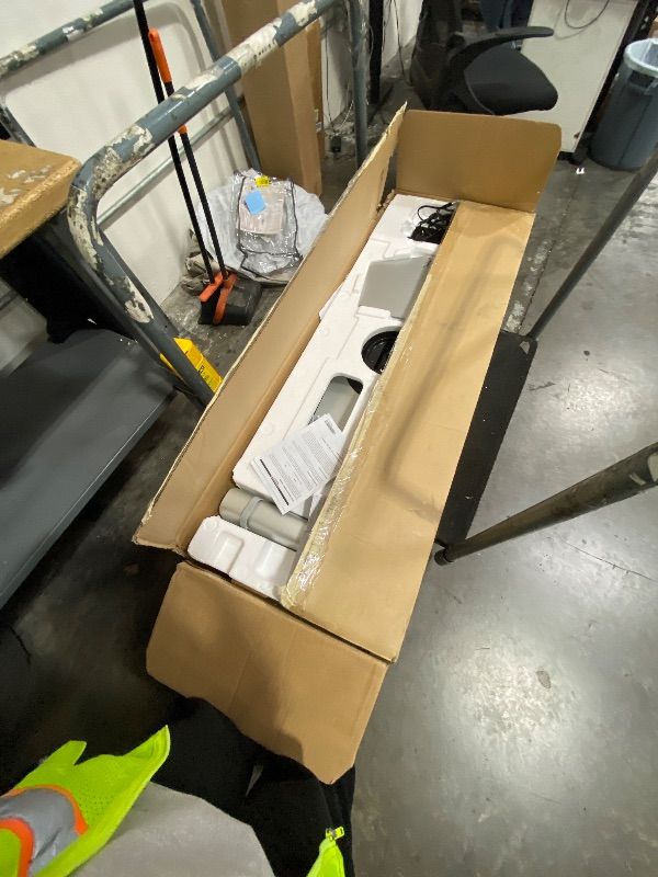 Photo 1 of damaged -------------------broken screen ------------------------------Samsung 49" Odyssey OLED G9 (G91SD) Dual QHD QD-OLED G-Sync Compatible Curved Gaming Monitor, 144Hz, 0.03ms, AMD FreeSync Premium Pro, Ergonomic Stand, 3 Year Warranty, LS49DG910SNXZA,