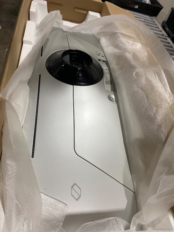 Photo 1 of damaged -------------------broken screen ------------------------------Samsung 49" Odyssey OLED G9 (G91SD) Dual QHD QD-OLED G-Sync Compatible Curved Gaming Monitor, 144Hz, 0.03ms, AMD FreeSync Premium Pro, Ergonomic Stand, 3 Year Warranty, LS49DG910SNXZA,