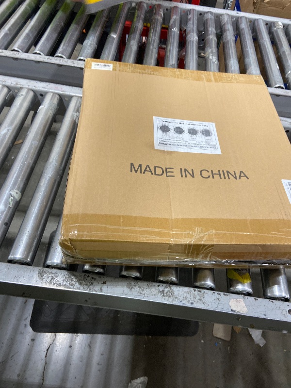 Photo 1 of Bzzter Replacement Trampoline Mat, Fits 15ft Round Frame,with 108 Rings 156.7 Inch Diameter, Fits 7.5"-8.5" Springs,Not 15ft Diameter Mat,10 Rows of Stitches,w/Pull Hook and Gloves