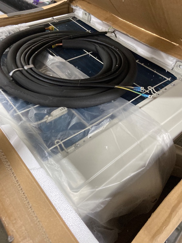 Photo 1 of 9000 BTU Mini Split Air Conditioner, 18.5 SEER2 208-230V Split Unit Ac and Heat Cool Up to 450 Sq.Ft, Ductless Air Conditioner w/Complete Installation Kit,Remote,2.0 Wifi Control,Low Noise