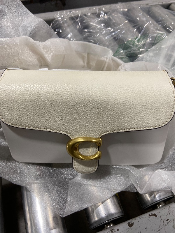 Photo 1 of COACH Womens Tabby Shoulder Bag 20 Chalk One Size