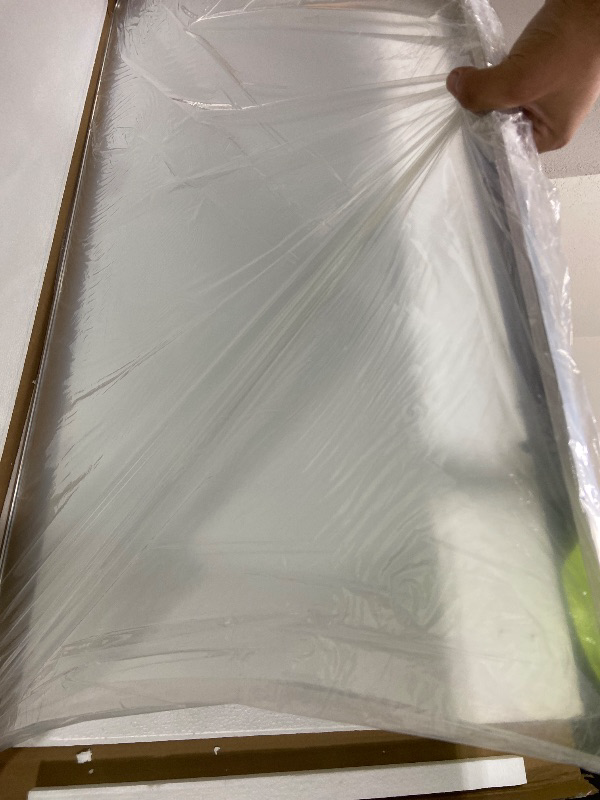 Photo 1 of 30x60 Inch Silver Bathroom Mirror, Large Rectangular Vanity Mirror, Metal Framed Rectangle Mirror, Rounded Corner Wall Mounted Mirrors for Living Room Bedroom Entryway Horizontal or Vertical