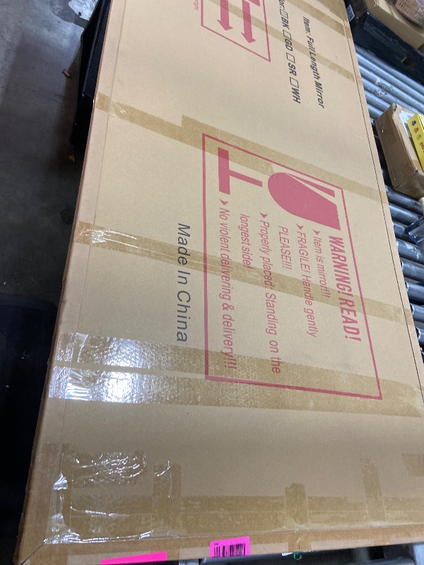 Photo 1 of WISSMIELS Mirror Full Length, 78"x35" Oversized Arched Floor Full Length Mirror with Stand, Room Decor Big Full Body Floor Mirror with HD Tempered Glass Aluminum Frame for Bedroom Living Room, Black