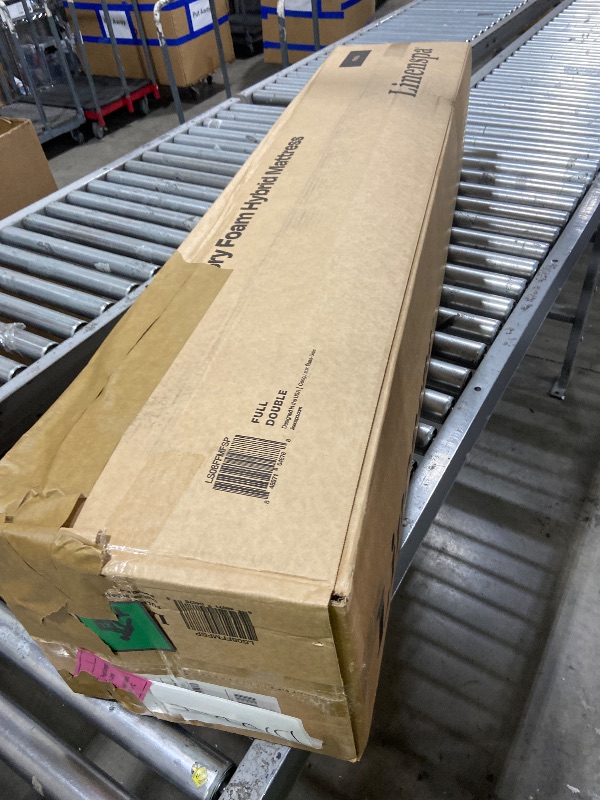 Photo 1 of Linenspa 8 Inch Memory Foam and Spring Hybrid Mattress - Medium Firm Feel - Bed in a Box - Quality Comfort and Adaptive Support - Breathable - Cooling - Guest and Kids Bedroom - Full Size