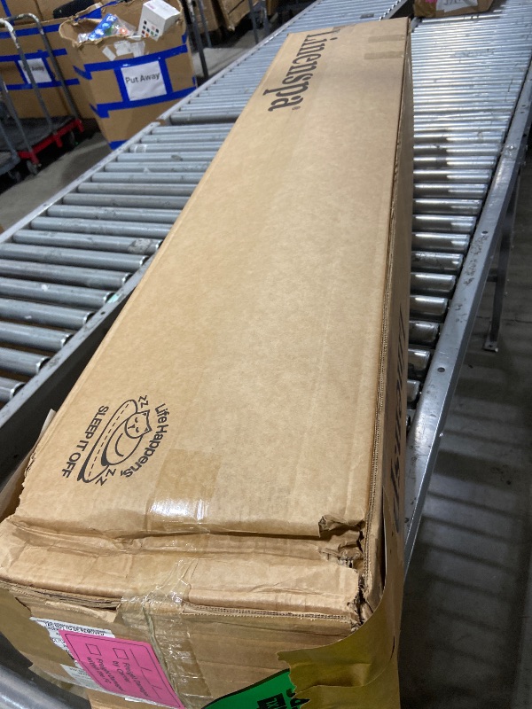 Photo 1 of Linenspa 8 Inch Memory Foam and Spring Hybrid Mattress - Medium Firm Feel - Bed in a Box - Quality Comfort and Adaptive Support - Breathable - Cooling - Guest and Kids Bedroom - Full Size