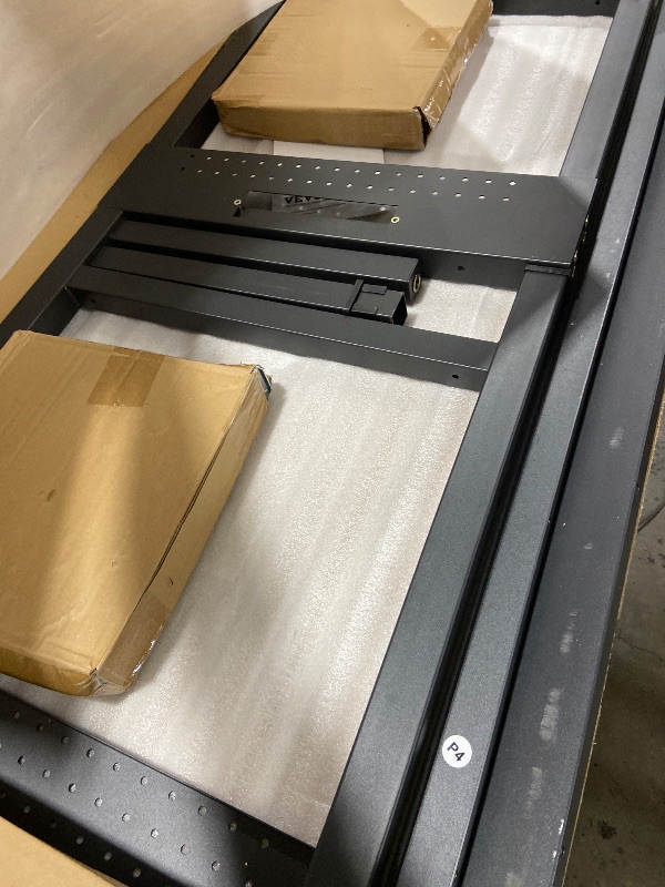 Photo 1 of VEVOR Adjustable Workbench, 2000 lbs Capacity, 61 x 20-inch Heavy Duty Work Bench with 27.1-36 Inches Height Adjustment, Garage Workbench with Power Outlets, Suitable for Office, Garage, Workshop