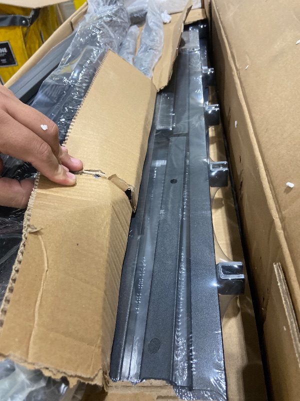 Photo 1 of Macbimony King-Size-Bed-Frame and headboard Giselle-Vintage Antique-Metal - Iron Platform Mattress Foundation,49 inch High,No Box Spring Needed(Black)