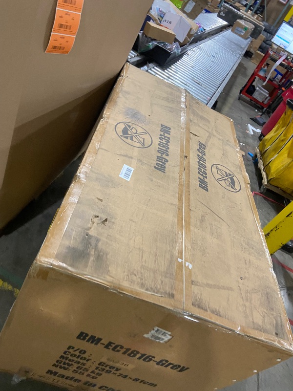 Photo 1 of BestMassage Massage Chair,Full Body Zero Gravity Recliner Chair with Smart Large Screen Bluetooth Speaker Wormwood Back and Calf Heating Therapy Foot Roller Air Massage System for Home Office,Grey