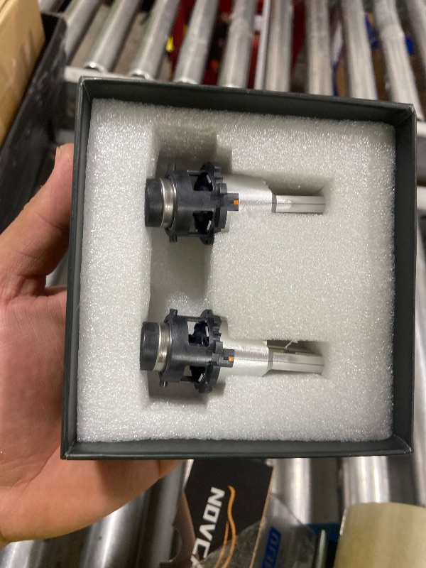 Photo 1 of NOVCAPAR Upgraded D2S D2R LED Bulbs,30000LM +600% Brightness,6500K Cool White,150W High Power,Plug and Play,High and Low Beam,LED Fog Light Bulbs,Pack of 2