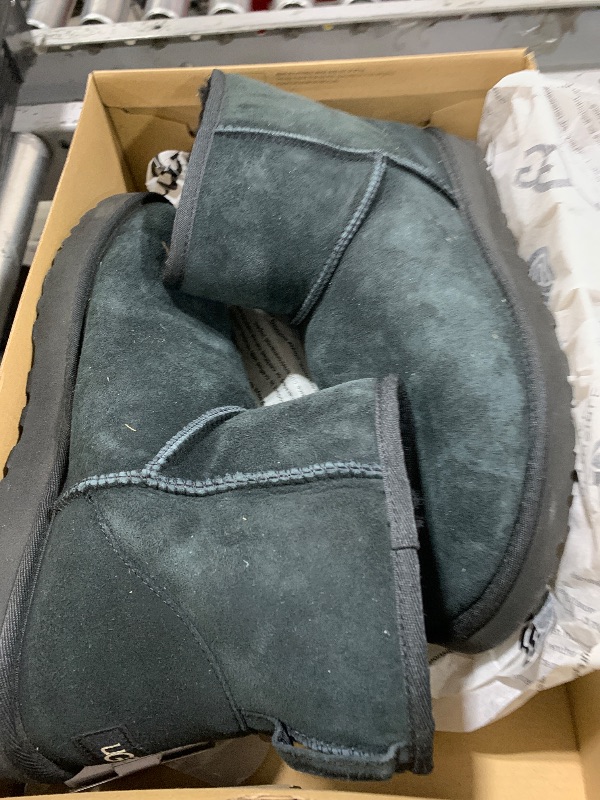 Photo 1 of UGG Men's Classic Mini Boot, Black, 12