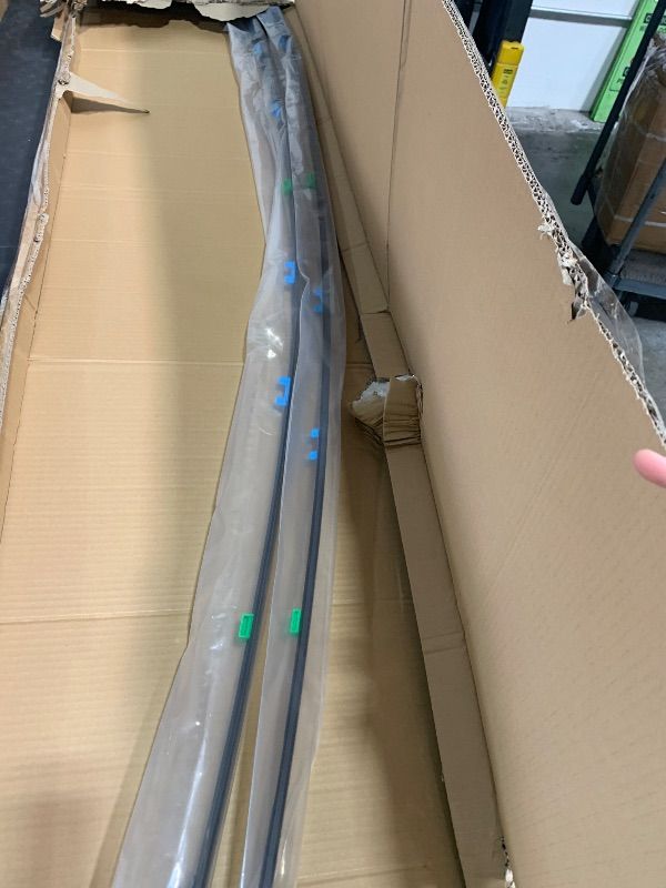 Photo 1 of Drip Side Molding for Honda CR-V 2017 2018 2019 2020 Windshield Roof Molding Trim Set Replace 73153-TLA-A01 73163-TLA-A01
