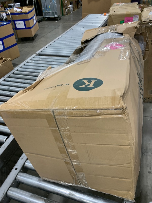 Photo 1 of Zinus Lumbar+ Premium 14 Inch Memory Foam Mattress, Lumbar Support, Targeted Pressure Relief, Cooling Gel and Green Tea, Cool-to-The-Touch Cover, Medium Firm Feel, CertiPUR US Certified, King