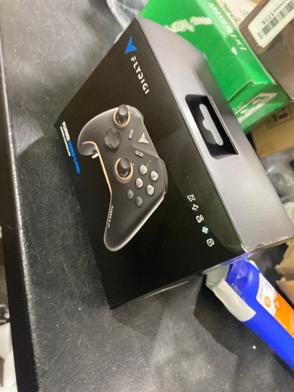Photo 1 of FLYDIGI Vader 5 Pro PC Controller, FORCEFLEX Joysticks, 3ms Ultra-Low Latency, FORCESWITCH Triggers, 8 Extra Buttons, Triggers & Grips Vibration, 1000mAh Battery, PC/NS/Android/TV