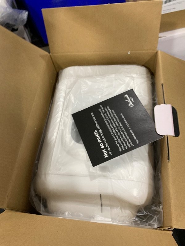 Photo 1 of Cooluli Glow 4L Mini Skincare Fridge with Mirror & LED Light - Small Refrigerator for Skin Care, Beauty, Makeup, Cosmetics, Food & Drinks, White