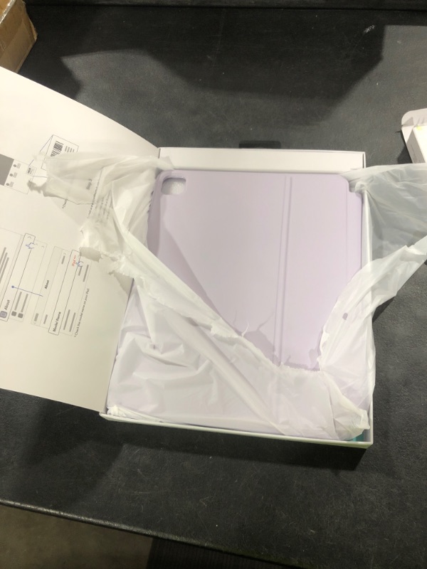 Photo 1 of [Upgraded] ESR iPad Pro 13 Inch Case with Keyboard (M5/M4, 2025/2024), iPad Pro 13 Keyboard Case with Magnetic Stand, Portrait/Raised Modes for iPad Pro 13, Removable, Rebound 360 Series, Pirple