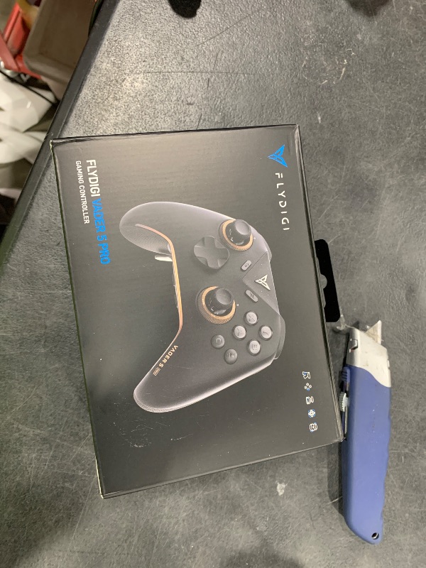 Photo 1 of FLYDIGI Vader 5 Pro PC Controller, FORCEFLEX Joysticks, 3ms Ultra-Low Latency, FORCESWITCH Triggers, 8 Extra Buttons, Triggers & Grips Vibration, 1000mAh Battery, PC/NS/Android/TV