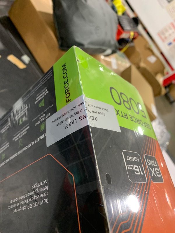 Photo 1 of GIGABYTE GeForce RTX 5080 Gaming OC 16G Graphics Card, WINDFORCE Cooling System, 16GB 256-bit GDDR7, GV-N5080GAMING OC-16GD Video Card