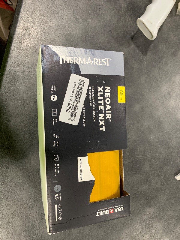 Photo 1 of Therm-a-Rest NeoAir Xlite NXT Ultralight Camping and Backpacking Sleeping Pad, Solar Flare, Regular Wide