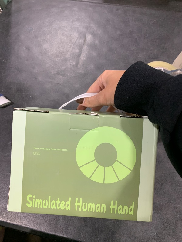 Photo 1 of DR.BUNORDLE Neck Massager with Finger Kneading, Deep Tissue Neck & Shoulder Massager, 4D Palm-Kneading Massage with Heat, Wearable Strap, Gentle Warmth for Stress & Tension Relief