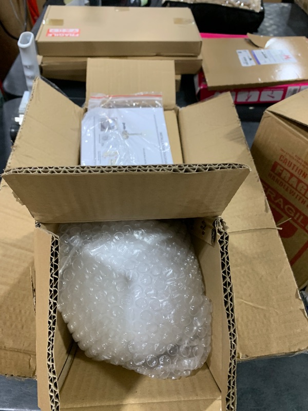 Photo 1 of KCO Lighting Modern Gold Metal Table Lamp Mid Century Bedside Table Lamp with Matte Globe Golden Indoor Standing Light for Bedroom Vanity Living Room