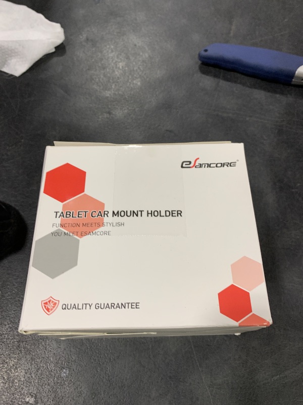 Photo 1 of eSamcore iPad Holder for Car, Dashboard Tablet Holder for Car Suction Cup Mount with Large Clamp for All 6"-11" Apple iPad Accessory Samsung Galaxy Tab Tablet Stand