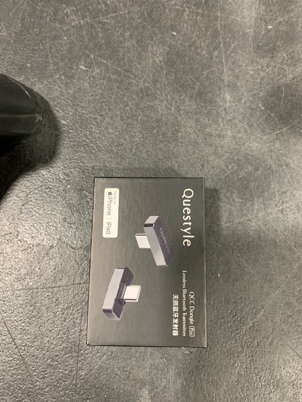 Photo 1 of Questyle QCC Dongle Pro [MFi Certified] USB-C Bluetooth Audio Adapter with LDAC,aptX Lossless&aptX-Adaptive,Low Latency Bluetooth 5.4 Dongle for PS5,Wireless Lossless Transmitter for PC/Headphones