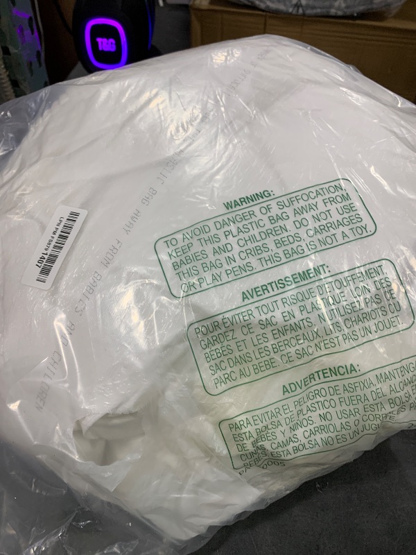 Photo 1 of Three Geese Lightweight Toddler Comforter, All Season Down Blanket for Kids, 45x60 Inch White Duvet Insert with Soft Cotton Blend Fabric