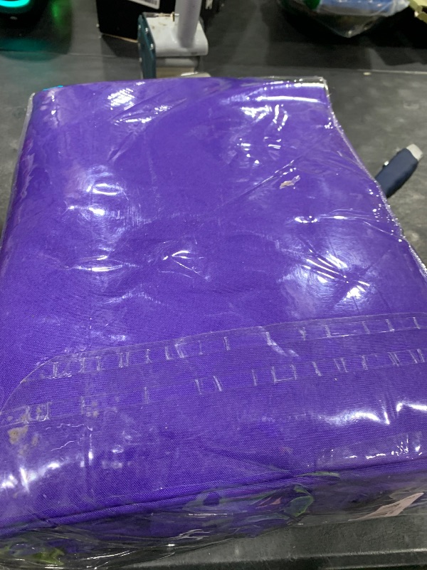 Photo 1 of BRILLMAX 6 Pack Purple Round Tablecloths 120 Inch for 60” Tables - 150 GSM Polyester Fabric, Floor Length Drop, Water, Stain & Wrinkle Resistant Cloth Cover for Wedding Reception Banquet Dining