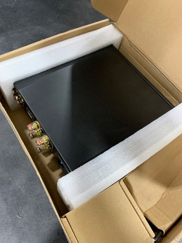 Photo 1 of Douk Audio 230W Bass Shaker Amplifier: Bridgeable Stereo/Mono Subwoofer Power Amp with Wired Remote for Home Theaters/Gaming Chairs/Sim Racing Rigs [BSA600 V2.0]