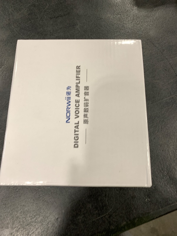 Photo 1 of Norwii Bluetooth Voice Amplifier, Power Amplifiers, Portable Mini Wired Microphone Headset for Teacher Classroom & Outdoor Lectures, Teaching, Tour Guides, USB-C Rechargeable - 4000mAh, White