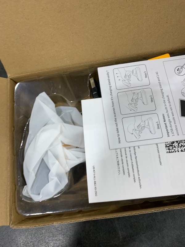 Photo 1 of NETUM RD Series 2D QR Industrial Bluetooth Barcode Scanner with Charging Dock (RD-1202W)