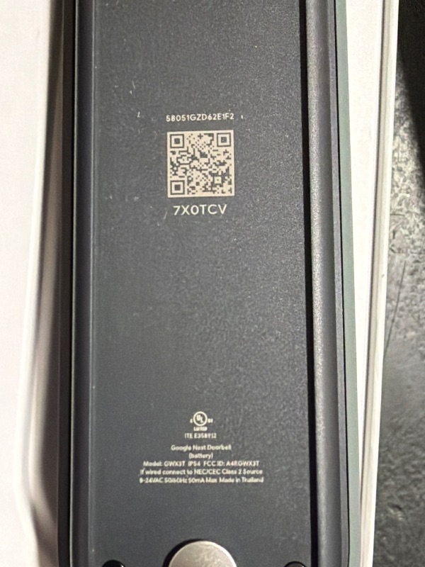 Photo 1 of Google Nest Doorbell (Battery) - Ivy