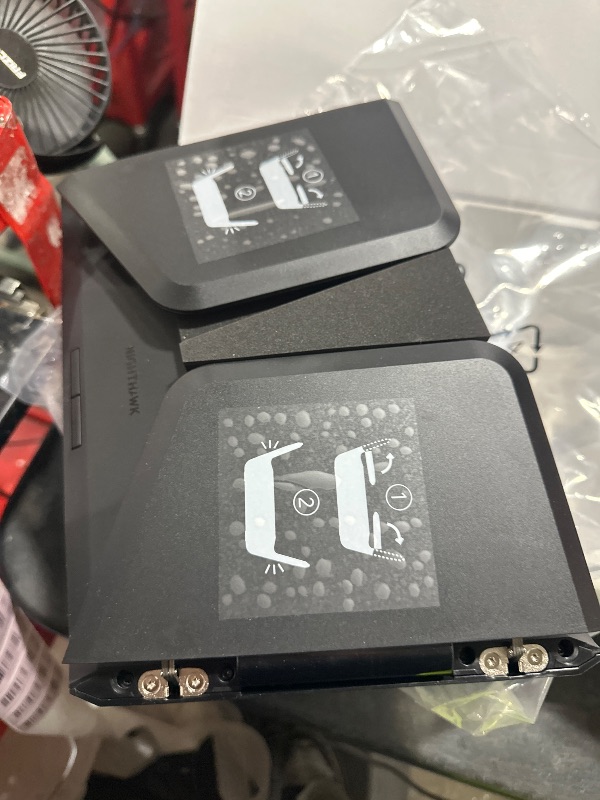 Photo 1 of NETGEAR Nighthawk 8-Stream WiFi 6 Router (RAX70) - Security Features, AX6600 Tri-Band Wireless Speed (up to 6.6 Gbps) - Coverage up to 2,500 sq. ft., 40 Devices