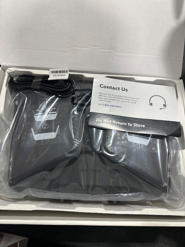 Photo 1 of NETGEAR Nighthawk 8-Stream WiFi 6 Router (RAX70) - Security Features, AX6600 Tri-Band Wireless Speed (up to 6.6 Gbps) - Coverage up to 2,500 sq. ft., 40 Devices