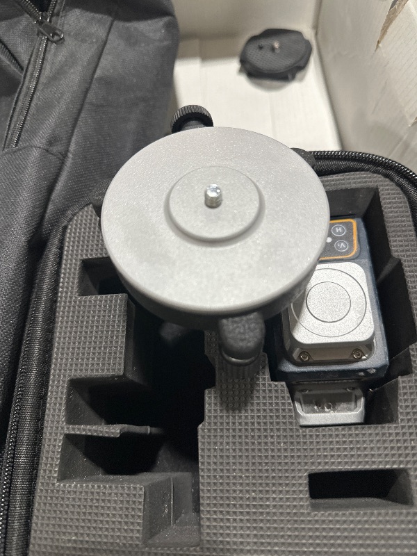 Photo 1 of CIGMAN 3D Laser Level with Tripod,Remote Control,Compact Design,4000mAh Battery,Rotary Base,3x360°Self-Leveling Green Laser Leveler for Picture Hanging and DIY Projects