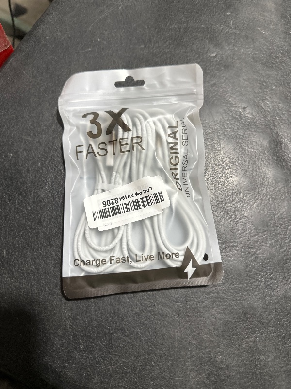 Photo 1 of [Apple MFi Certified] iPhone 17 Car Carplay Cable Fast Charging Cable, 3Pack 6ft 60W USB A to USB C Nylon Braid Cord Screen Data Sync for iPhone 17 Pro/Air/16 Pro Max/16 Plus,iPad Pro, Air, Mini, iPad