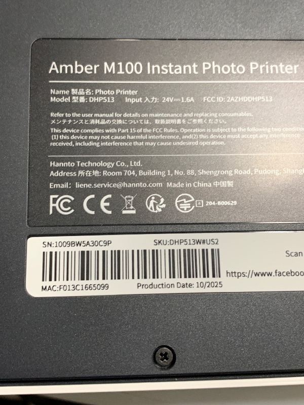 Photo 1 of Liene M100 4x6'' Photo Printer, Phone Printer 100 Sheets & 3 Cartridges, Full-Color Photo, Portable Instant Photo Printer for iPhone Android, Thermal Dye Sublimation, Wi-Fi Picture Printer 100 Papers