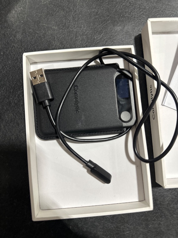 Photo 1 of Comulytic Note Pro AI Voice Recorder, Unlimited Transcribe & Summarize, One Tap Recording Device with AI Note Taking, Support 113 Languages, 64GB, Audio Recorder for Calls, Meetings, Lectures, Black