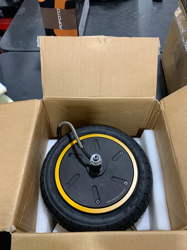 Photo 1 of 350W Electric Scooter Hub Motor Compatible with Ninebot MAX G30, 10 Inch Rear Wheel Scooter Motor, Electric High-Torsion Waterproof Scooter Motor Kit