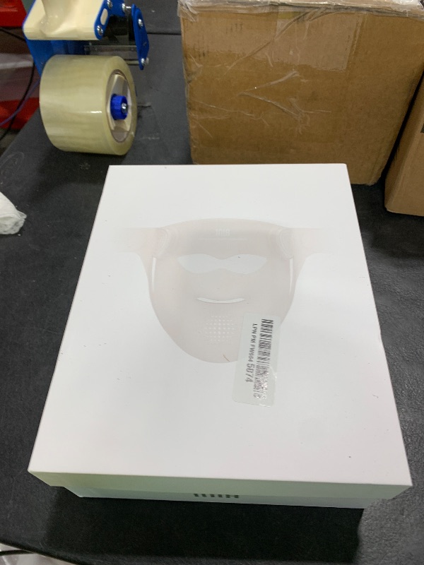 Photo 1 of INIA Glow 4D Wireless Red Light Therapy Mask for face – Dual NIR, 320 LEDs, 4 Modes, Under-Eye Cooling, Cordless & Rechargeable LED Face Mask for Home & Travel, Skincare Gifts for Women Mom Wife, Blue