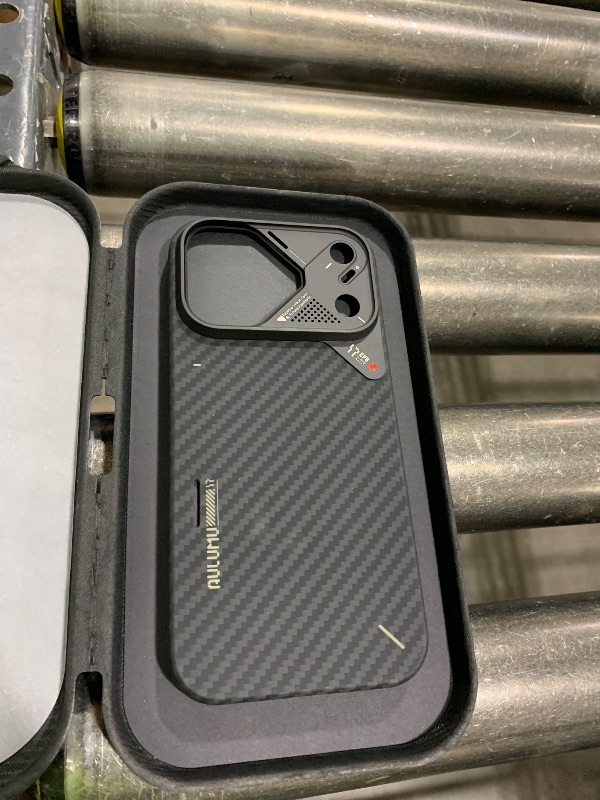 Photo 1 of Aulumu A17 Aramid Fiber iPhone 17 Pro Case | 1500D Ultra Slim Woven | CoolHyper Real Cooling | Compatible with MagSafe