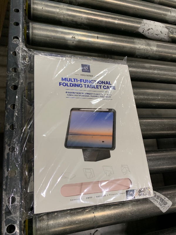 Photo 1 of Case for Samsung Galaxy Tab S11 Tablet 11 Inch – Magnetic Detachable Protective Cover with Dual-Side Clasp,Multi-Angle Fold Stand, Pencil Holder, Heat Dissipation Design(Pink)