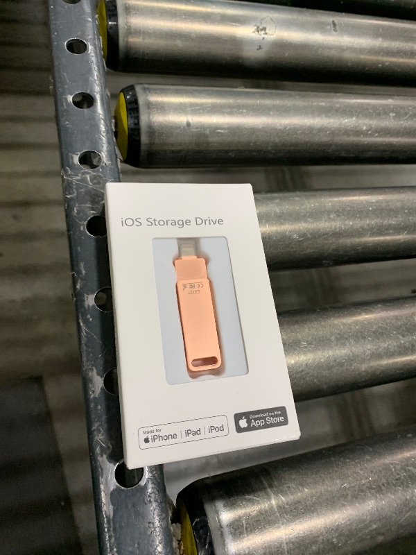 Photo 1 of (No APP Required) MFi Certified iPhone Photo Stick, USB Flash Drive 512GB for Photo/Video Backup, 3 in 1 iPhone Memory Stick, High-Speed Thumb Drive Compatible for iPhone/iPad/Android/PC Pink