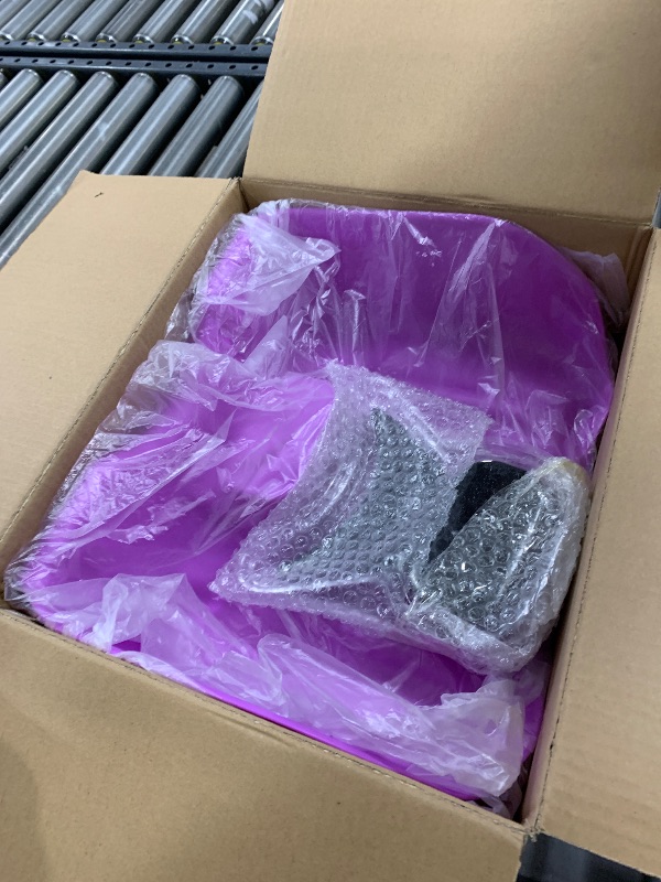 Photo 1 of Portable Shampoo Basin for Kids, Baby, Children,Tear Free Hair Washing Basin Tray at Home (Purple)